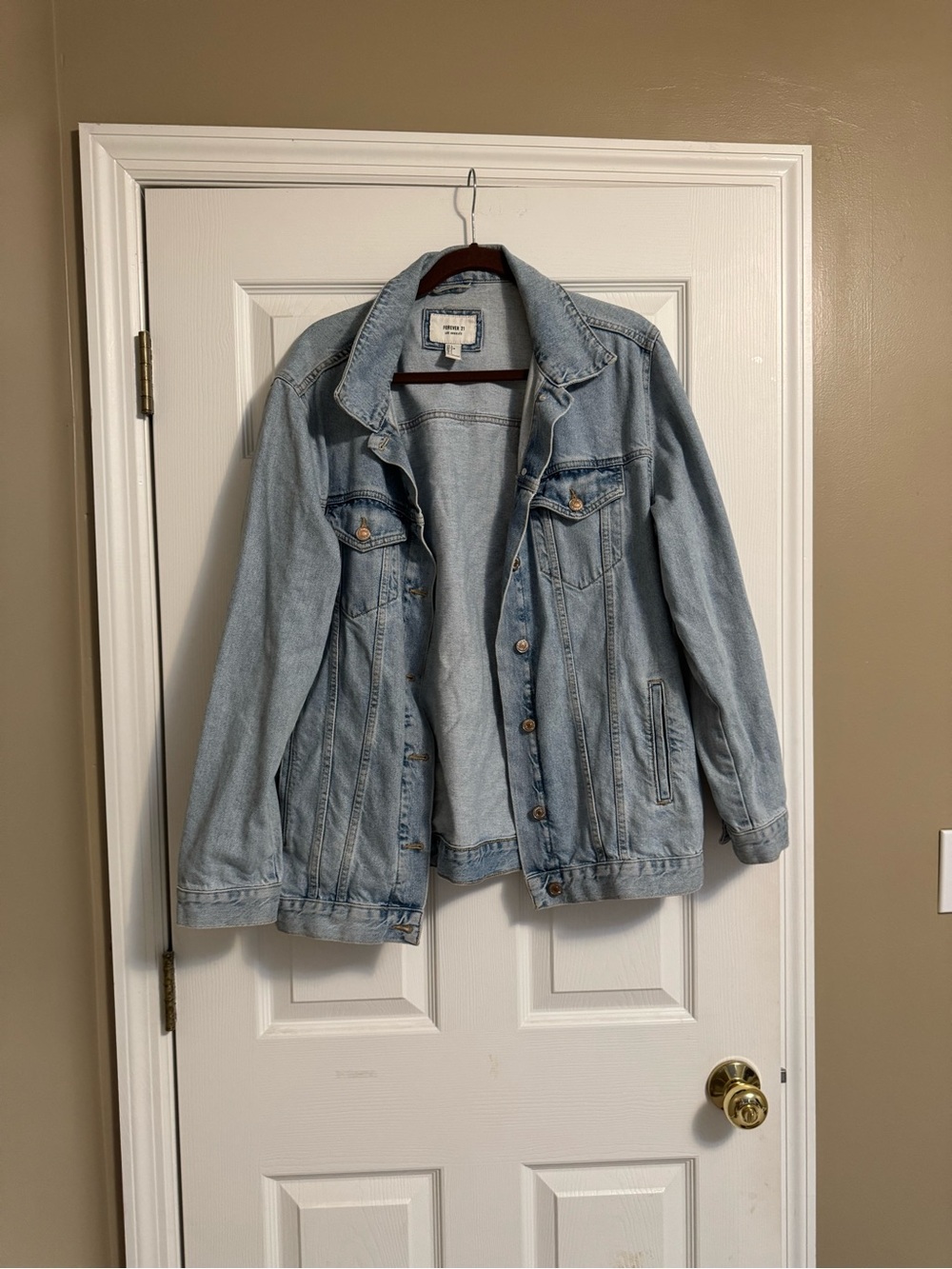 Forever 21 Light Blue Denim Jacket